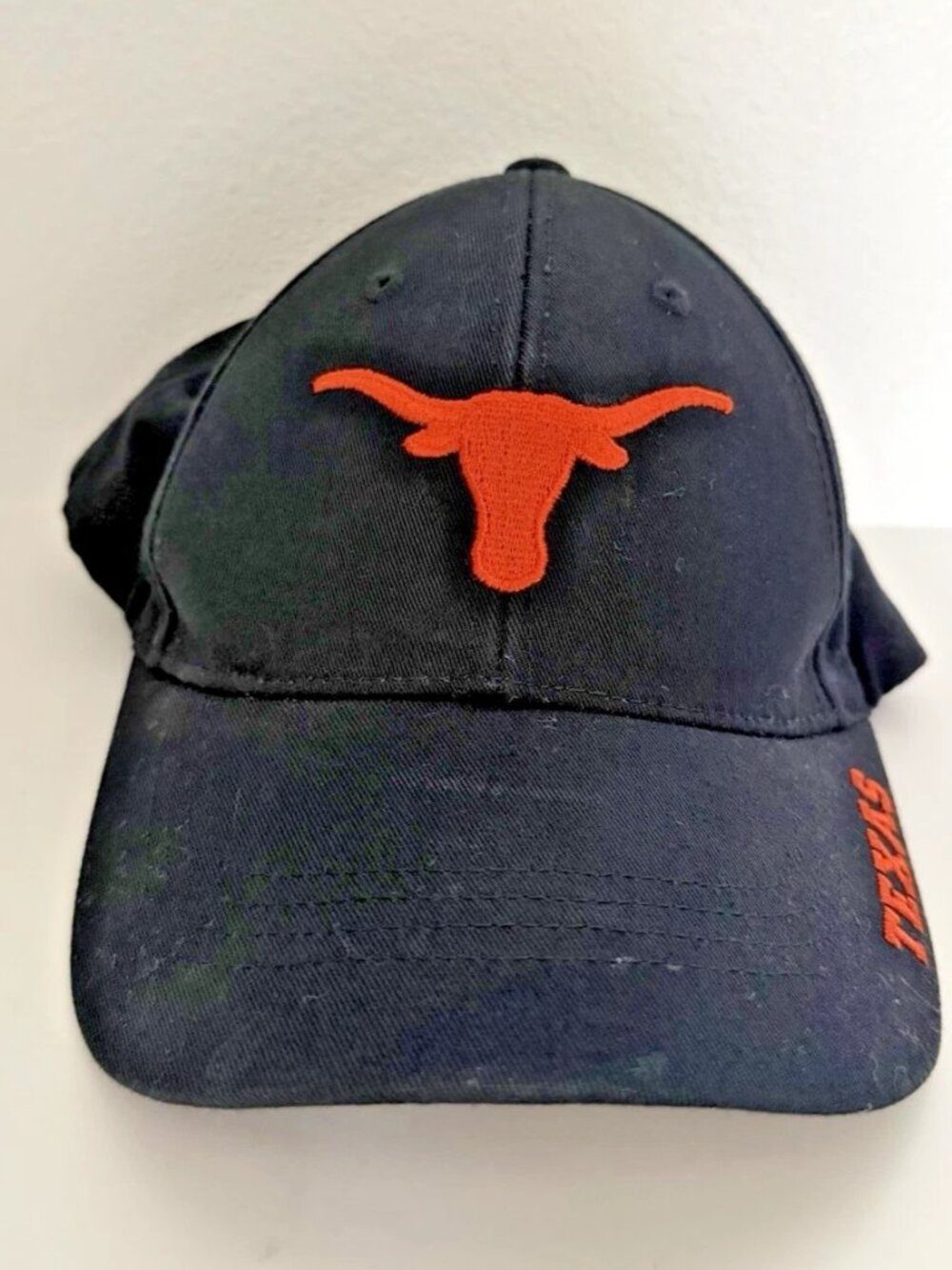 Texas Longhorns Black Hat Cap Adjustable NCAA Baseball